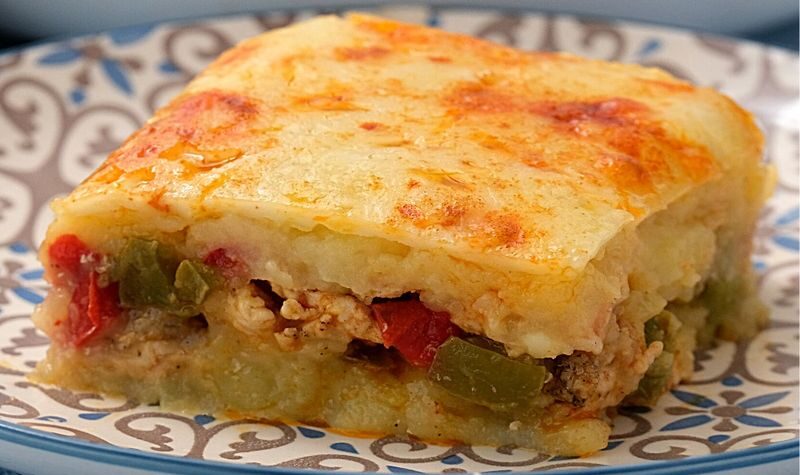 Torta com Massa de Batata