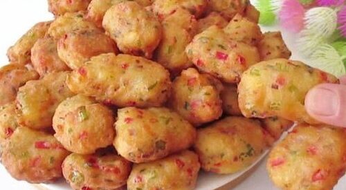 Bolinho de Arroz com Parmesão