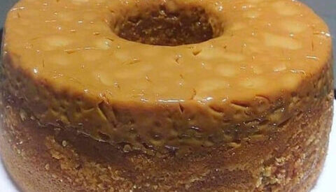 Bolo de Churros de Liquidificador