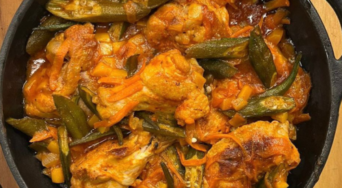 Frango com Quiabo