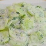 Salada de Pepino Cremosa